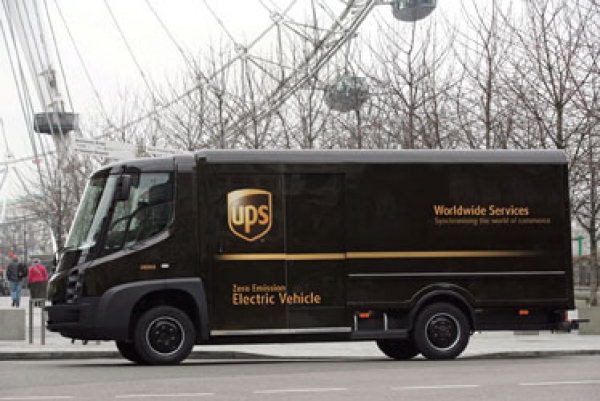 50 elektrycznych ciężarówek w sieci UPS