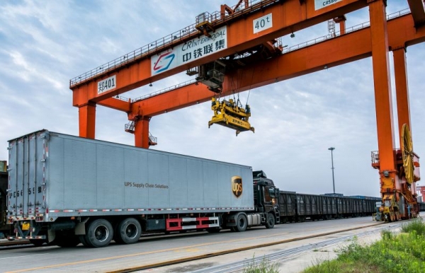 Transport kolejowy UPS połączy Europę i Hongkong