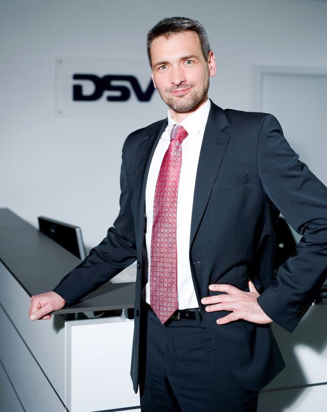 Filip Czerwiński zastąpił na stanowisku Prezesa Zarządu DSV Road Piotra W. Krawieckiego (fot. DSV) Filip Czerwiński DSV Road