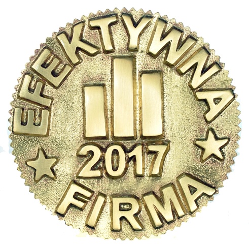 Logo promocyjne Efektywna Firma 2017 Georg Utz