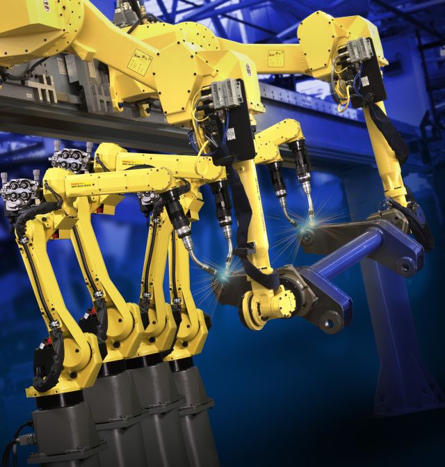 ROBOTY Spawające FANUC 2