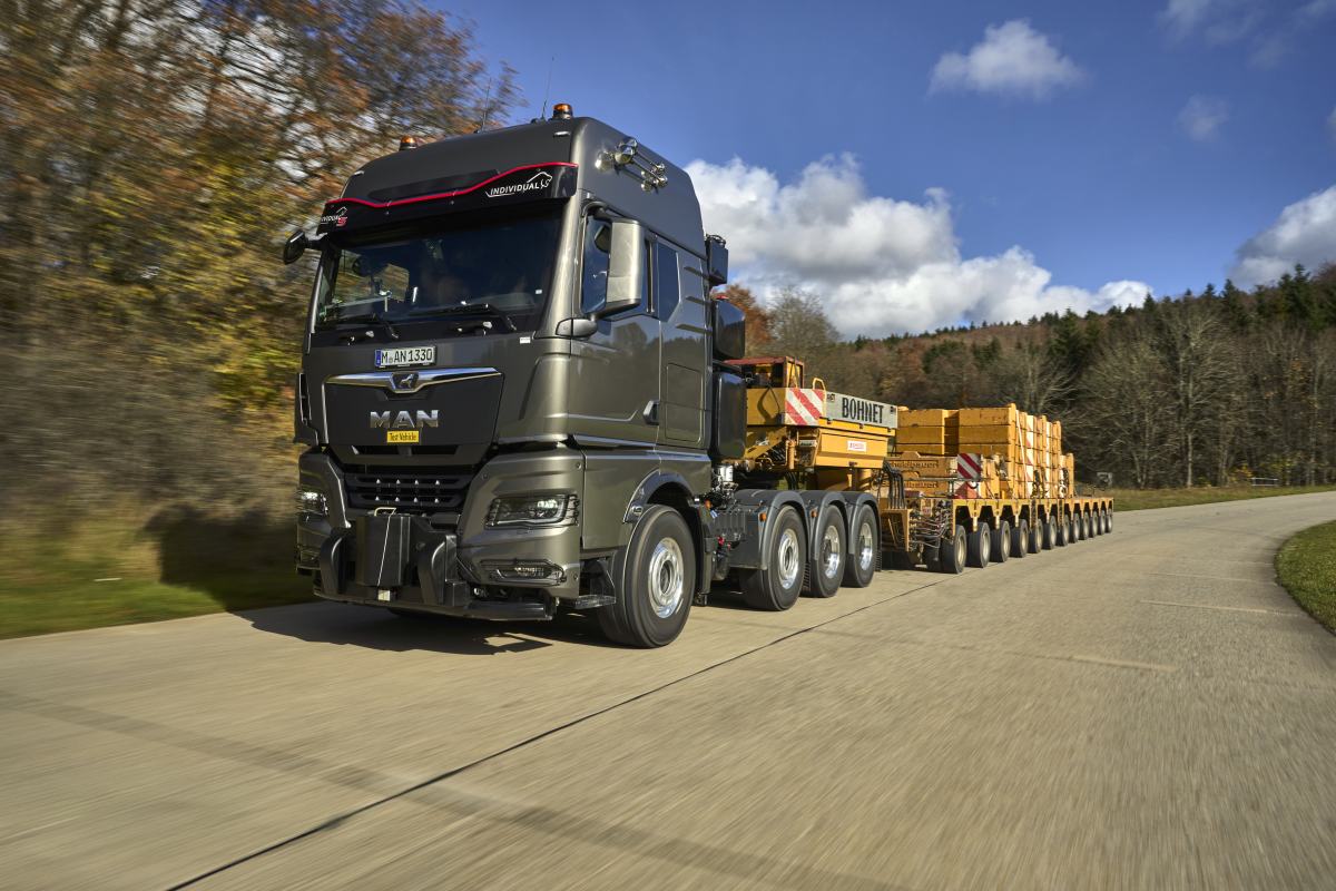 MAN TGX Premiera Ciężki Transport