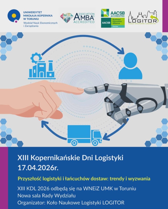 Kopernikańskie Dni Logistyki 2026 Konferencja Spotkanie Uniwersytet Toruń