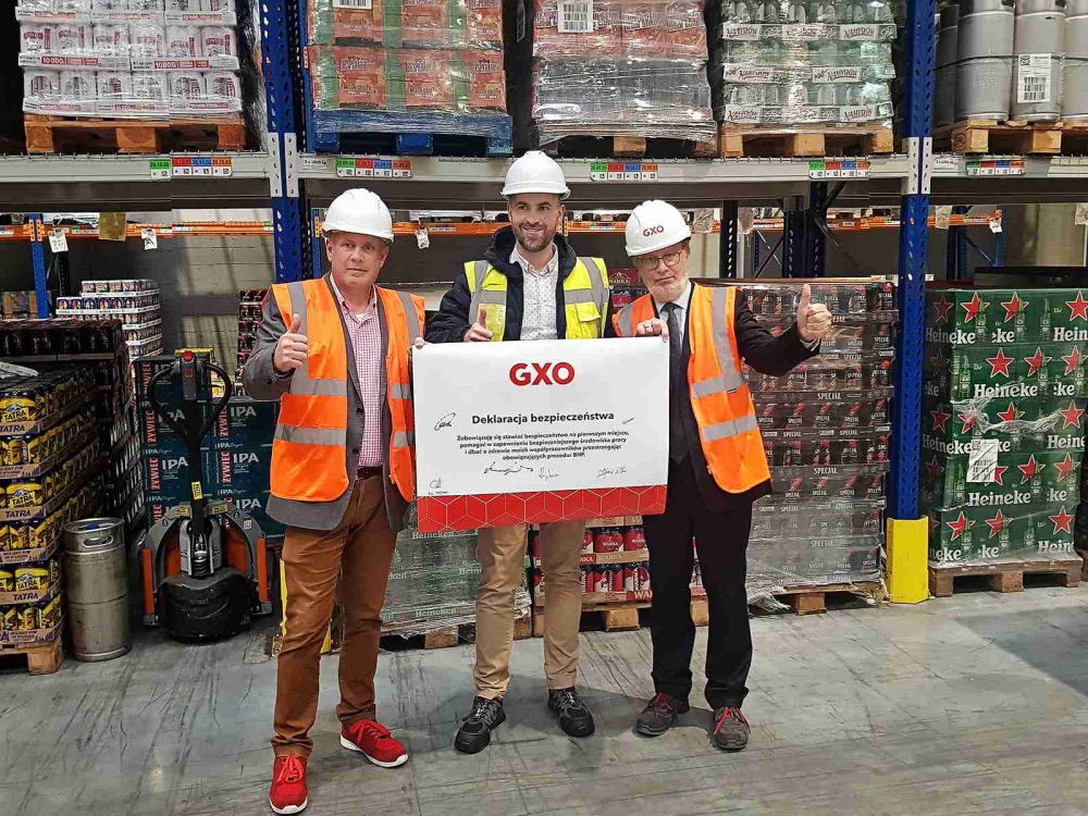 GXO i Grupa Żywiec osiągnęły 1000 dni bez wypadku