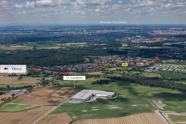 Panattoni buduje na wschód od Wrocławia