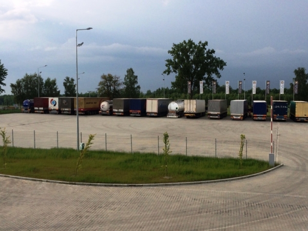 Udogodnienia dla kierowców TIR przy Waimea Logistic Park Korczowa