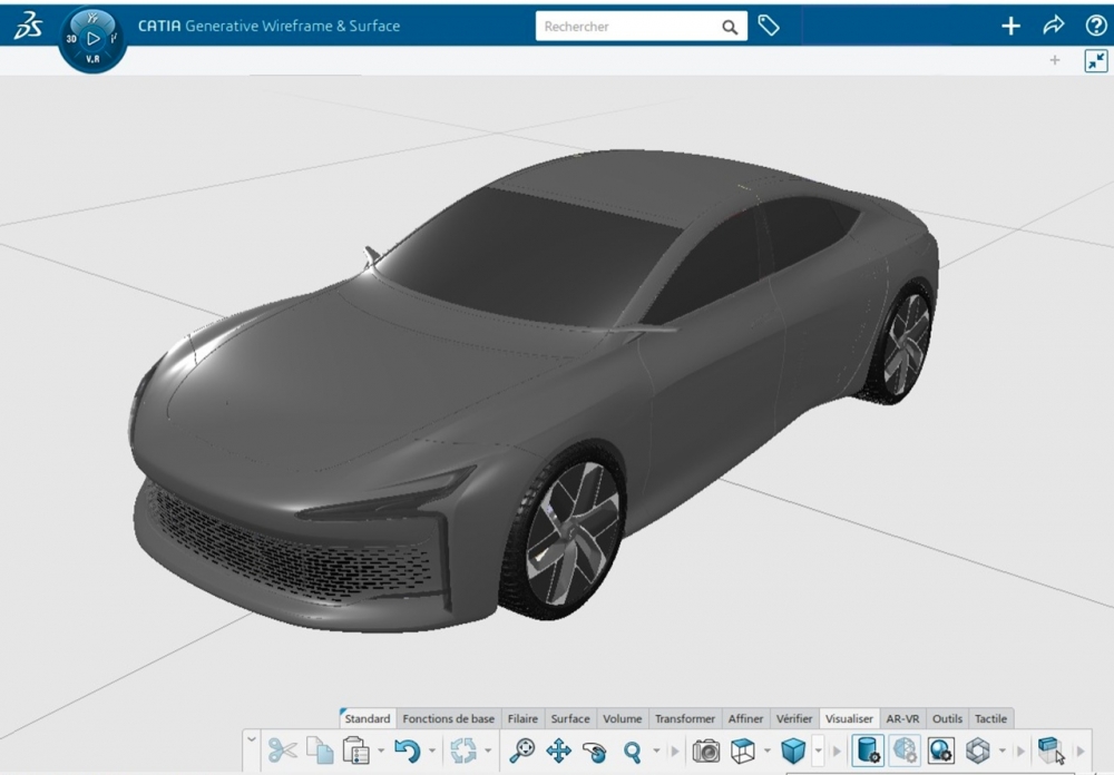 Hopium wykorzystuje 3DEXPERIENCE do projektowania Hopium Machina