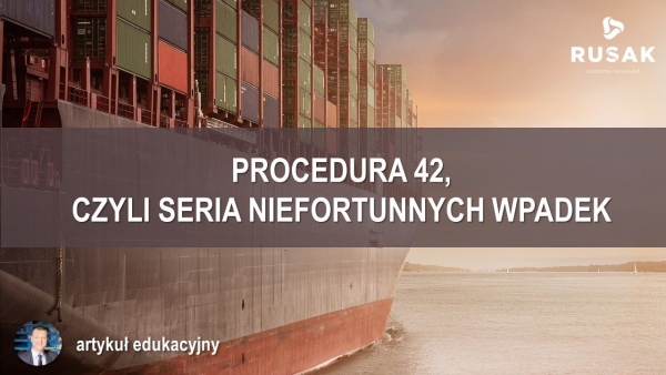 Prodcedura 42, czyli seria niefortunnych wpadek