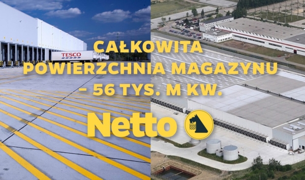 Gliwicki magazyn Netto zaczyna pracę