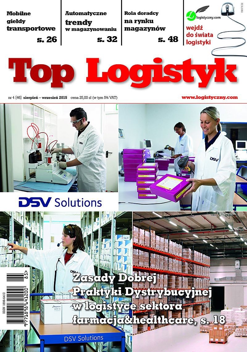 TOP LOGISTYK 4/15 E-WYDANIE (wersja elektroniczna)