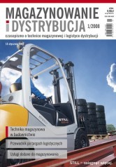 Magazynowanie i Dystrybucja 1/2008 E-WYDANIE (WERSJA ELEKTRONICZNA)