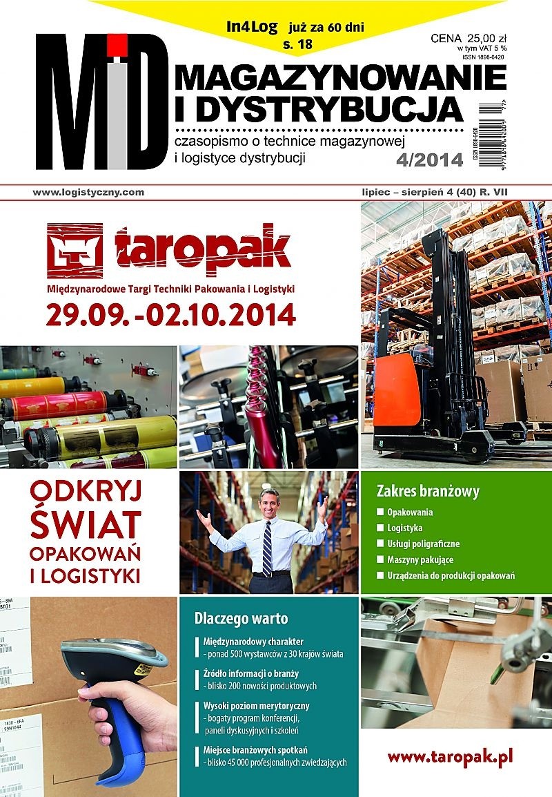 MAGAZYNOWANIE I DYSTRYBUCJA 4/14 E-WYDANIE (wersja elektroniczna)